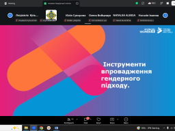Інформ сесія щодо проведення гендерного аудиту